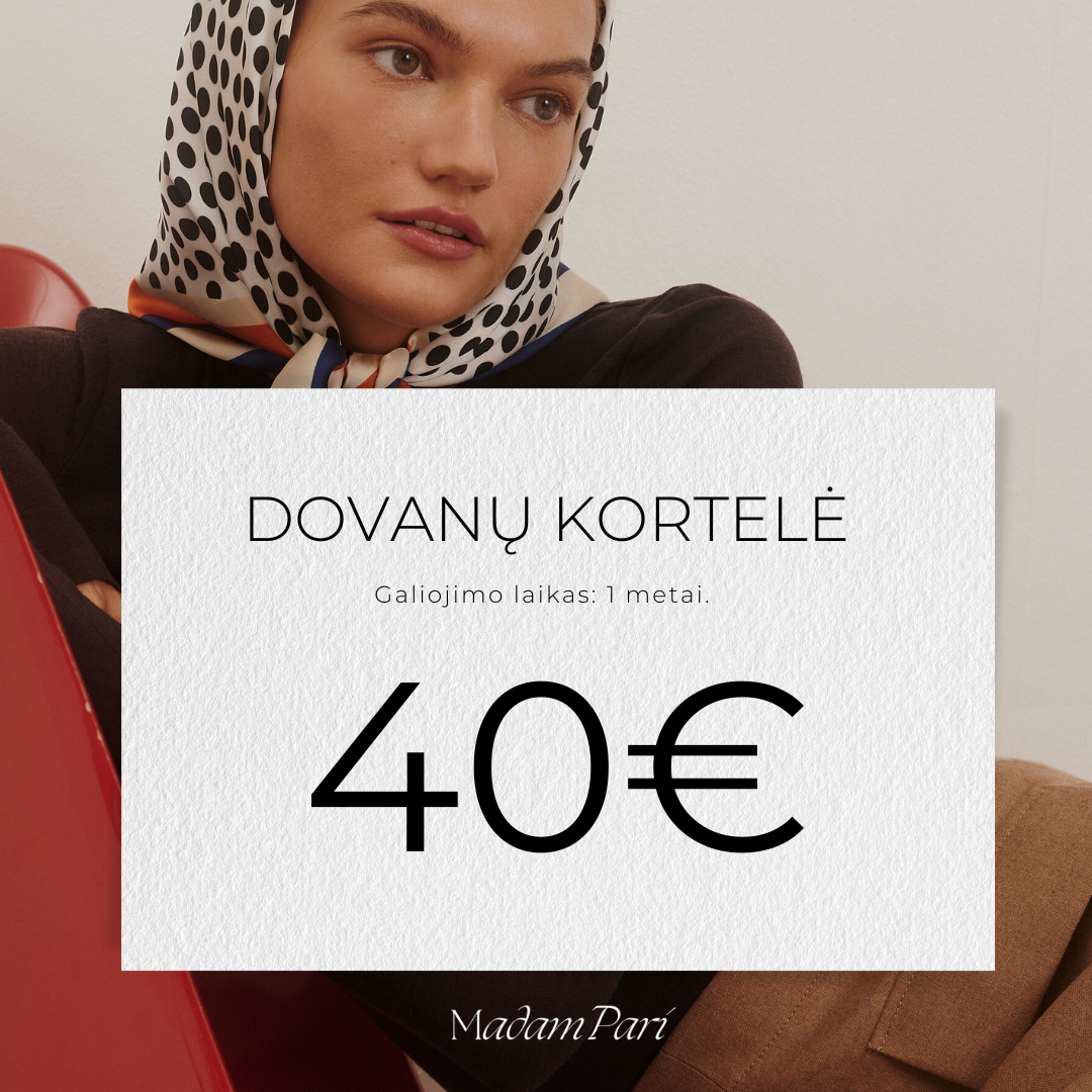 DOVANŲ KORTELĖ