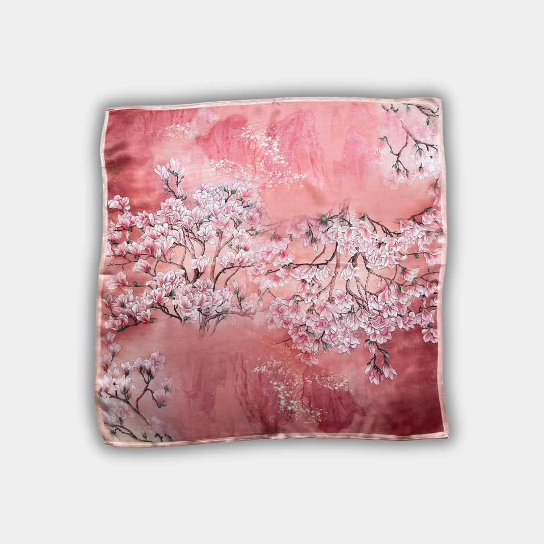 Šilkinė skarelė No.09 | 53x53